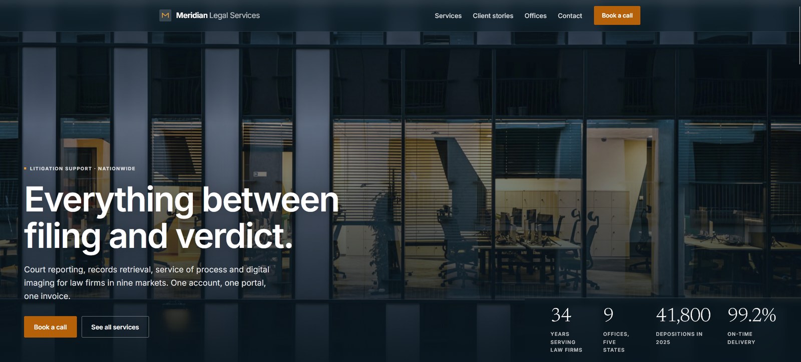 Meridian Legal Services study preview